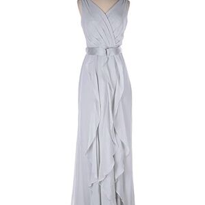 White by Vera Wang Light Gray Maxi Dress